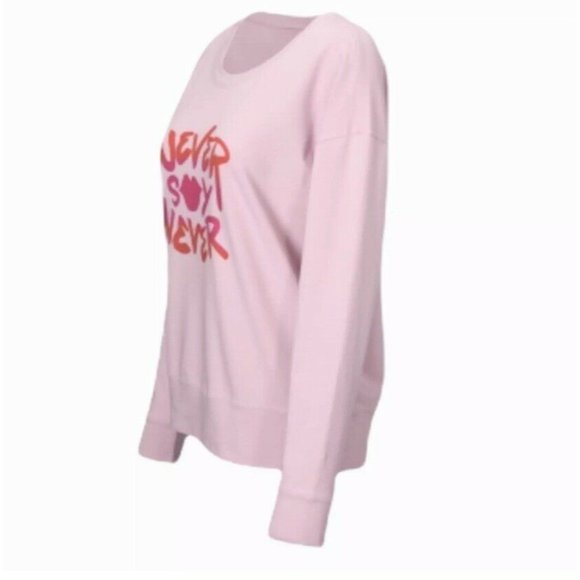 CAbi Never Say Never French Terry Pullover Sz Small NWOT - Picture 2 of 6
